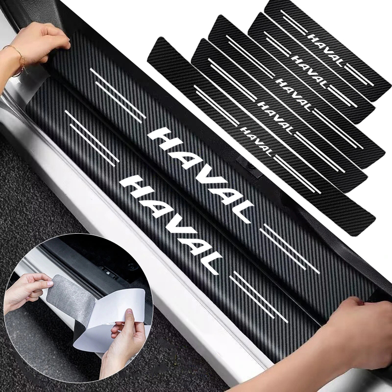 Crepe Pan Carbon - 1/4/5 Peças Adesivos Decorativos de Fibra