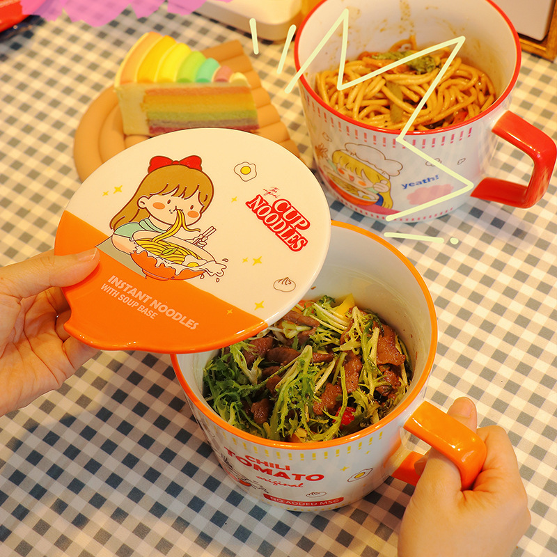 Dim Sum Basket - Tigela de ramen de macarrão instantâneo