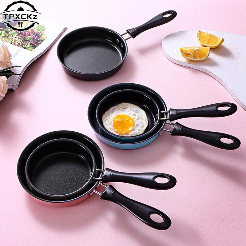 Egg Waffle Pan - Mini frigideira de aço inoxidável Evitar