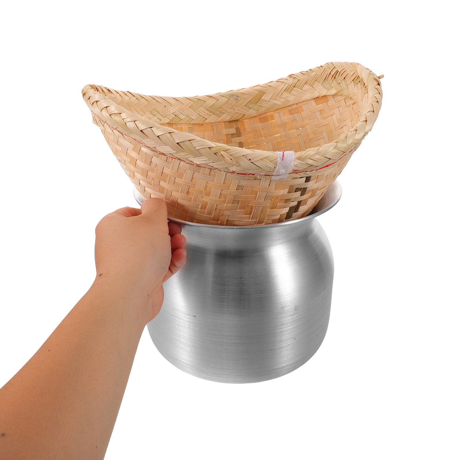Bao Steamer Bamboo - 1 Conjunto de Panela a Vapor