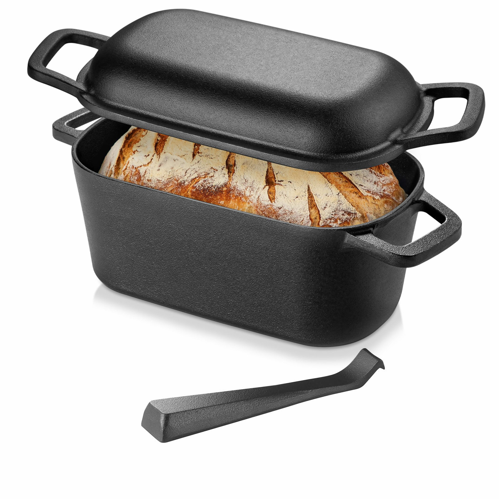 Cast Iron Corn - Panela Holandesa de Ferro Fundido Oval