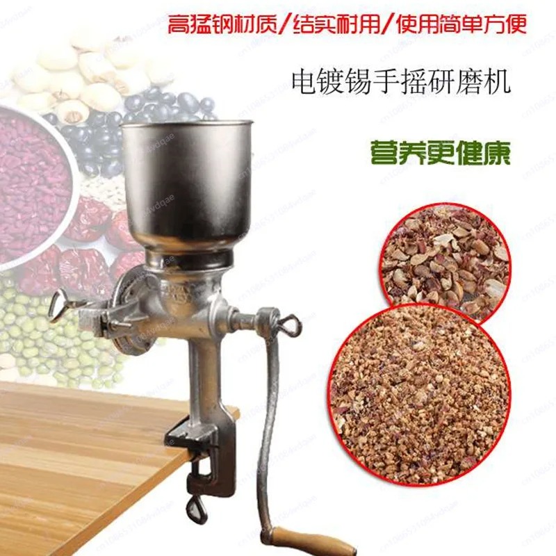 Moedor Manual Doméstico de Grã - Cast Iron Corn avaliação e preço