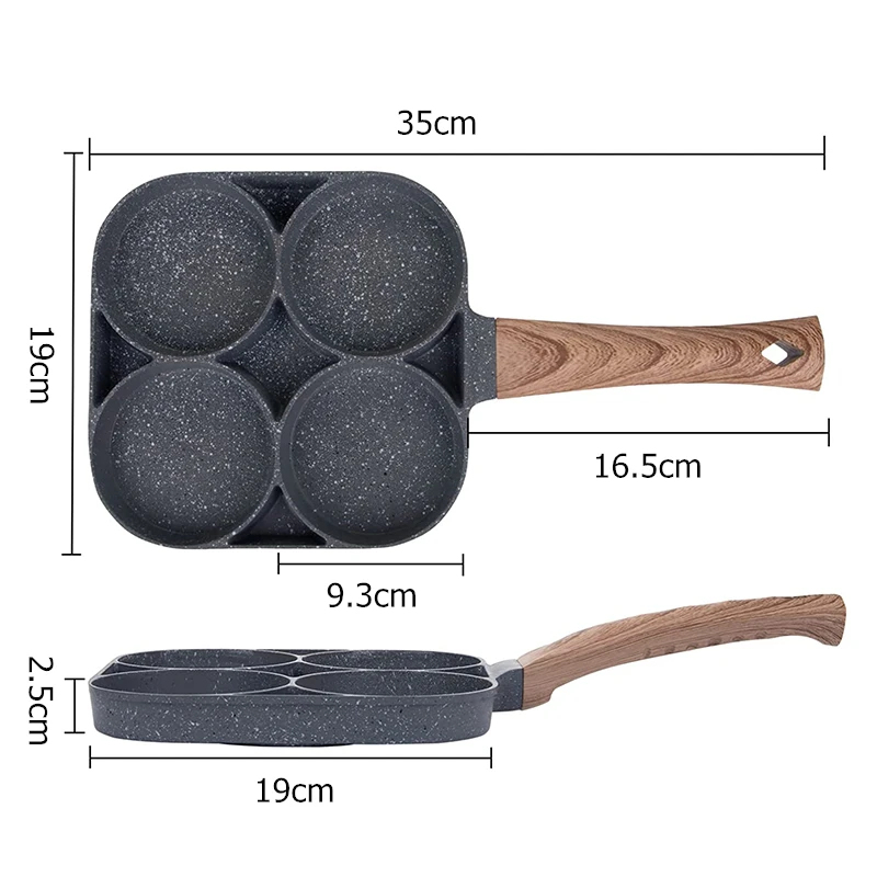 Panela Antiaderente para Panqu - Egg Waffle Pan avaliação e preço