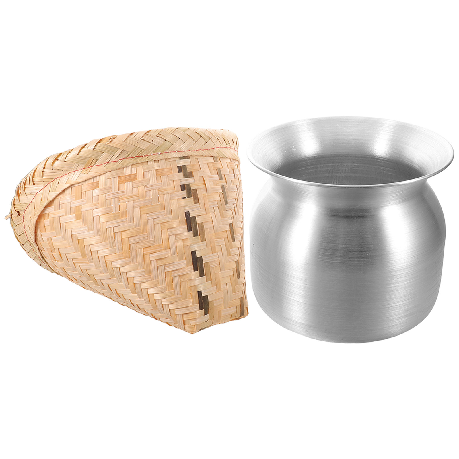 1 Conjunto de Panela a Vapor p - Bao Steamer Bamboo avaliação e preço