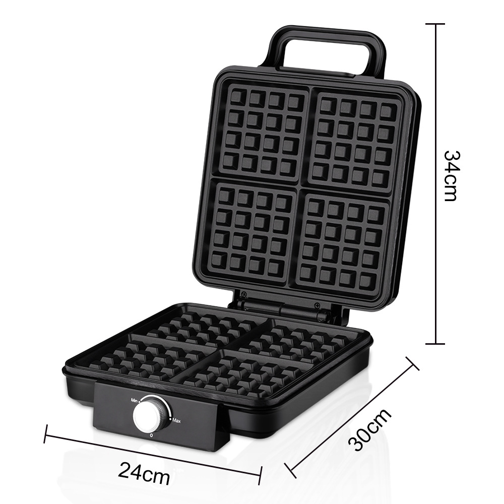Máquina de waffle belga de 4 f - Egg Waffle Pan avaliação e preço