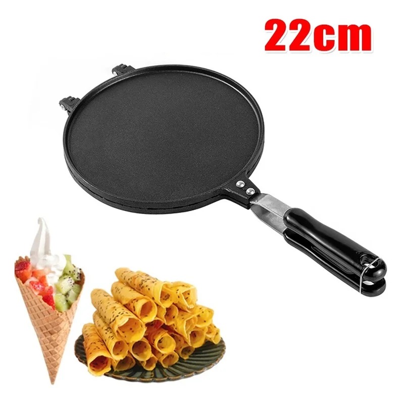 Rolo de ovo antiaderente de 22 - Egg Waffle Pan avaliação e preço