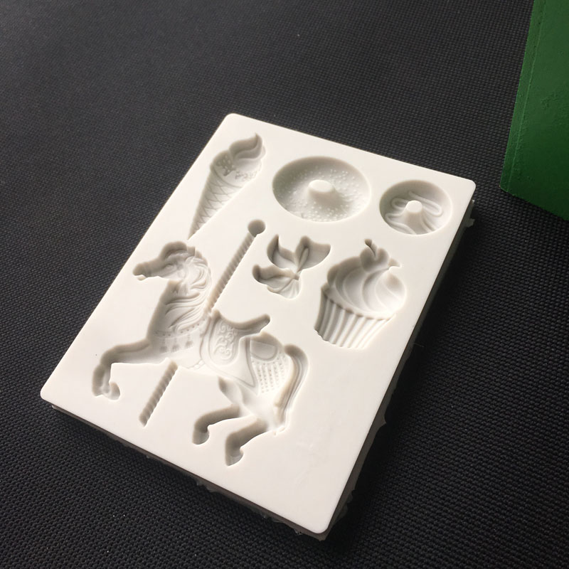 Cavalo de troia sorvete donut  - Donut Mold Silicone avaliação e preço