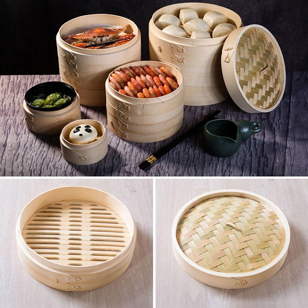 Vaporizador chinês de bambu co - Bao Steamer Bamboo avaliação e preço