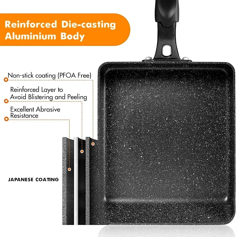 Panela japonesa para omelete/p - Egg Waffle Pan avaliação e preço