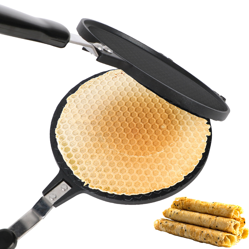 Forma para Assar Rolinhos de O - Egg Waffle Pan avaliação e preço