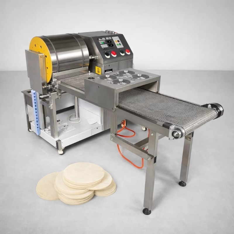 Máquina de Fazer Folhas de Mas - Spring Roll Wrapper avaliação e preço