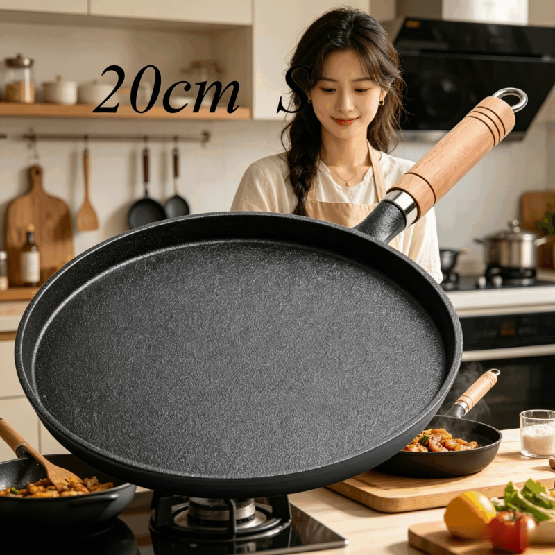 Panela de Ferro Fundido de 20c - Egg Waffle Pan avaliação e preço