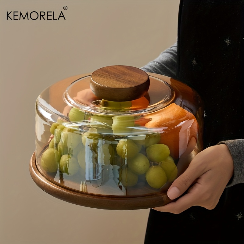 Suporte redondo de madeira par - Dim Sum Basket avaliação e preço